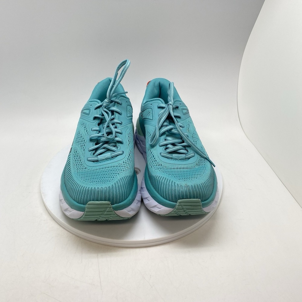 Hoka One One Sneakers Womens 10.5 Bondi 7 1110519 AEBL Blue Running Gym Shoes - Picture 2 of 10